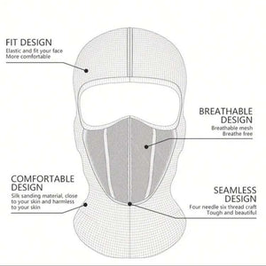 BLACK & GREY MASK