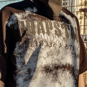 TRAPSTAR T-SHIRT BLACK AND GRY