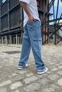 CARGO JEANS BLUE 🫐