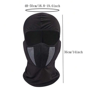 BLACK & GREY MASK