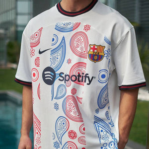 FC BARCELONA WHITE T-SHIRT